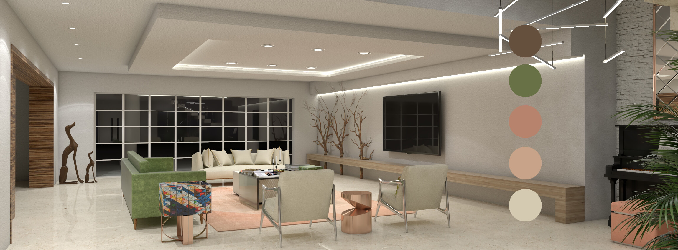 sketchline_sala_de_estar_tropical